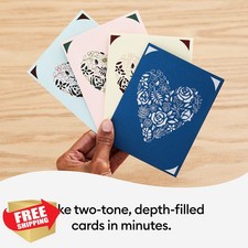 Cricut Joy Insert Cards R40 Birthday Thank You Princess Sampler 30ct