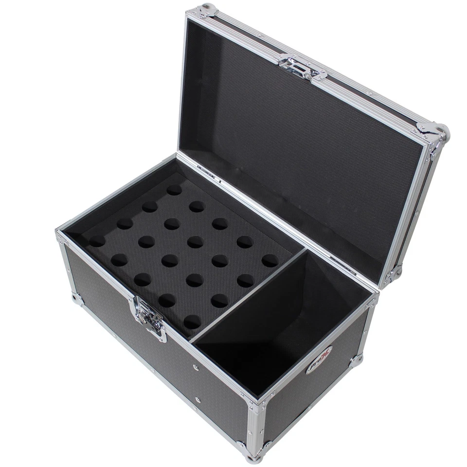 ProX XS-MIC20S Microphone Case Holds 20 Handhelds W-Side Storage - Image 3 of 4