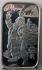 1997 Santa Claus Merry Christmas Art Bar 1oz 999 Silver Bar