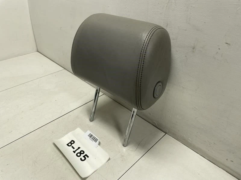 Volkswagen Touareg 2005 asiento trasero derecho reposacabezas cuero gris OEM+ Foto 2 de 4