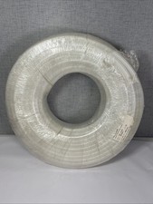 NEW 3/8 ID x 200 Ft Braided Clear PVC Vinyl Tubing Flexible Hose Heavy Duty
