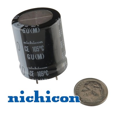 G26993E  (Pkg 2) Nichicon 3900mF 50V 105ºC ''Snap-In'' Capacitor