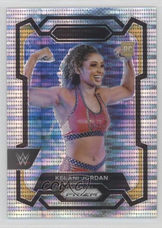 2024 Panini Prizm WWE Pulsar Prizm 270/499 Kelani Jordan #127 Rookie RC 1o8k