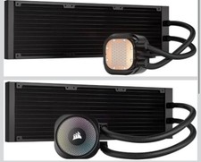 CORSAIR - NAUTILUS 360 ARGB Liquid CPU Cooler with RS120 ARGB Fans - Black