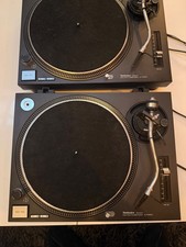 technics 1210 mk2 black PAIR Great condition!