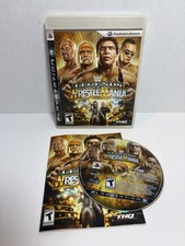 WWE Legends of WrestleMania (Sony PlayStation 3, 2009) Complete PS3 - Good Disk