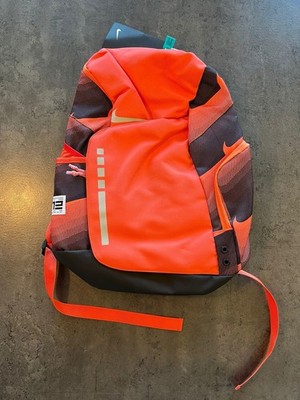 Nike Elite Rucksack   Neu mit Etikett   Orange/Rot/Schwarz   Viel Stauraum