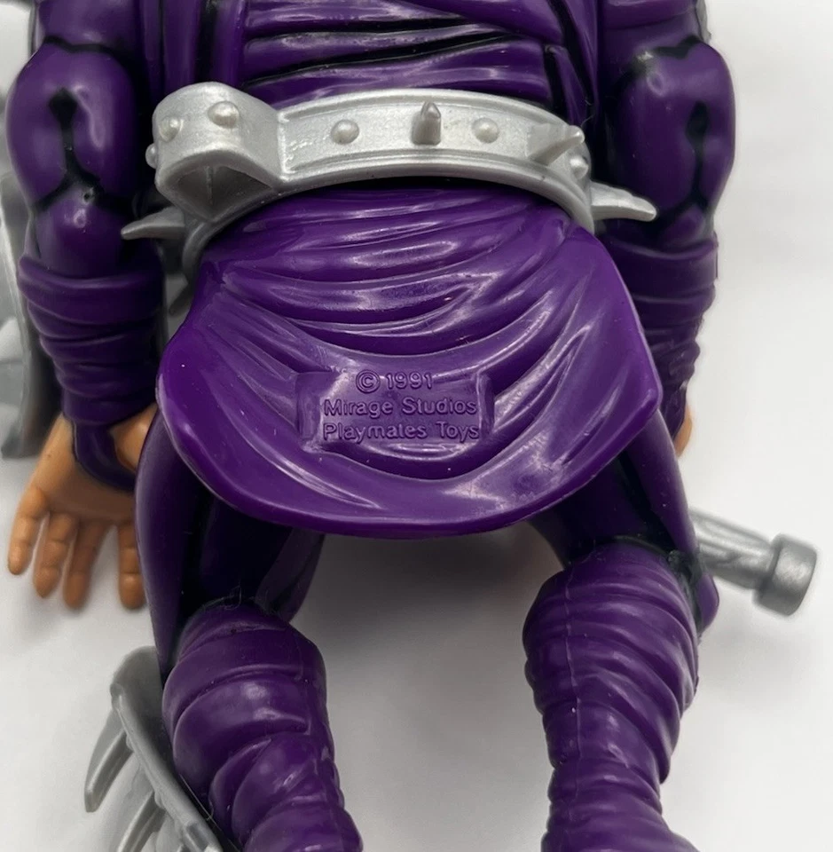 Figura Super Shredder 1992 Tortugas Ninja TMNT de colección armadura completa con arma Foto 2 de 4