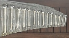 Craftsman 14 Piece Metric Combination Wrench Set 9 42908 6mm-24mm Read Details