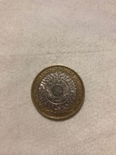 RARE 2000 TWO POUND MISPRINT ERROR COIN