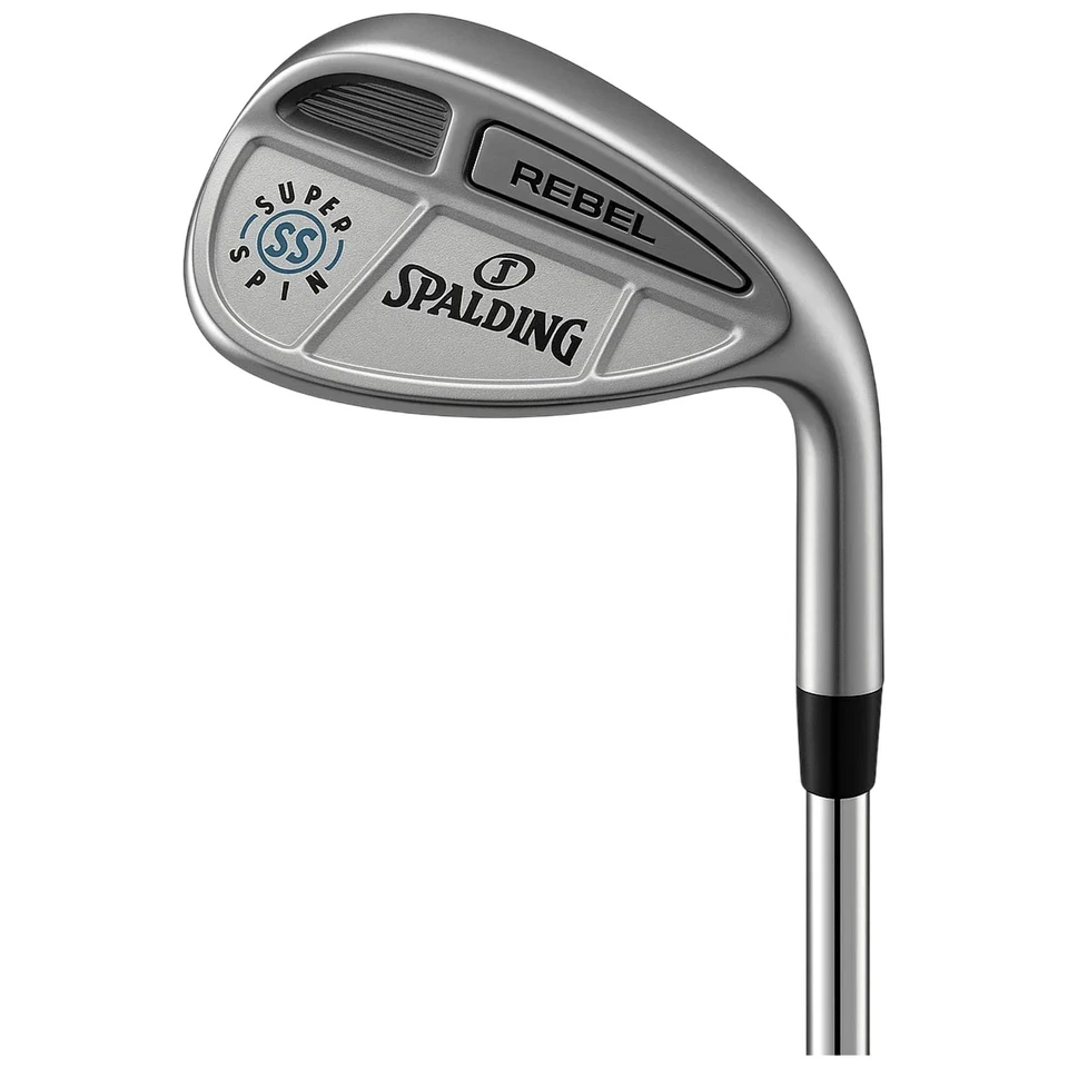 Spalding Keilabsatz Golf Schläger Herren Rebel Super Spin Loft Option Steel - Bild 2 von 4