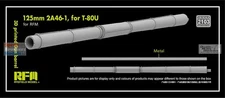 RFMRM2103 1:35 Rye Field Model 125mm 2A46-1 Gun Barrel for T-80U