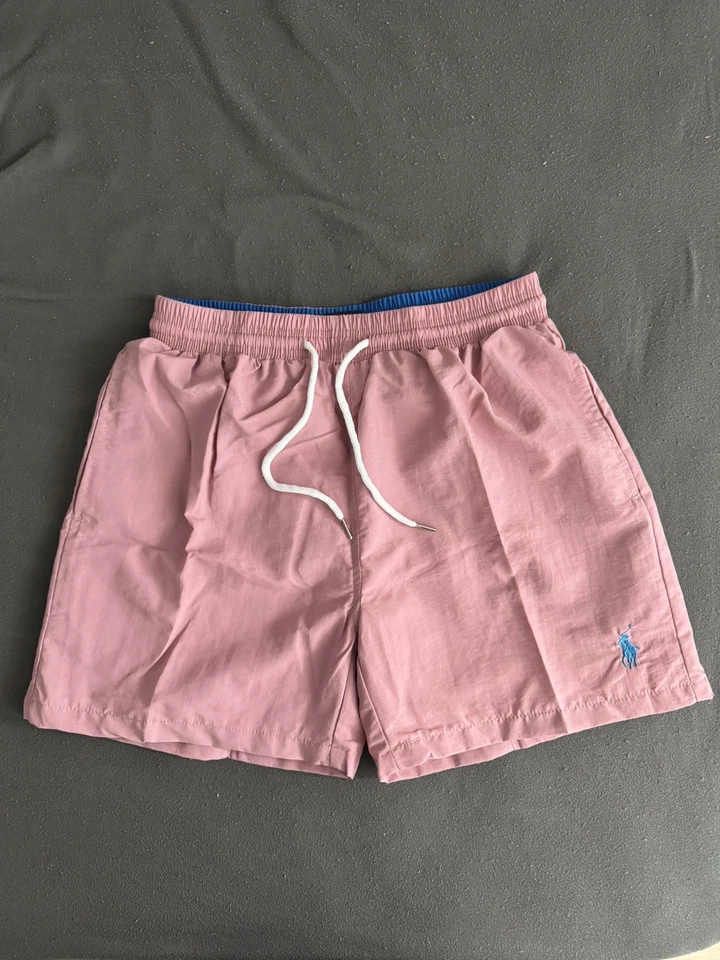 Short de bain ralph lauren rose taille L - Photo 1/4