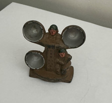 Vintage 1940s Barclay pod feet Soldiers 2 Man Triple Search Light Unit