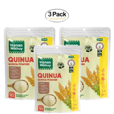 Quinua 100% Natural Quinoa Powder for Energy & Digestion, Gluten-Free from Peru