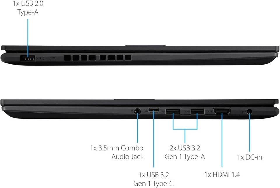 ASUS VivoBook 16 F1605V  i7-13th 16GB 512GB SSD Windows 11Home - Image 4 of 4