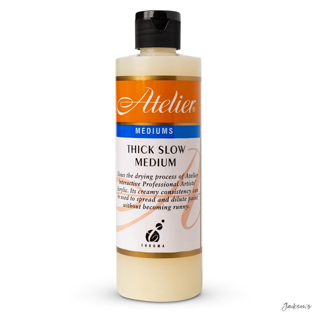 Atelier Interactive Acrylic Medium Thick Slow 250ml For Wet In Wet Blending