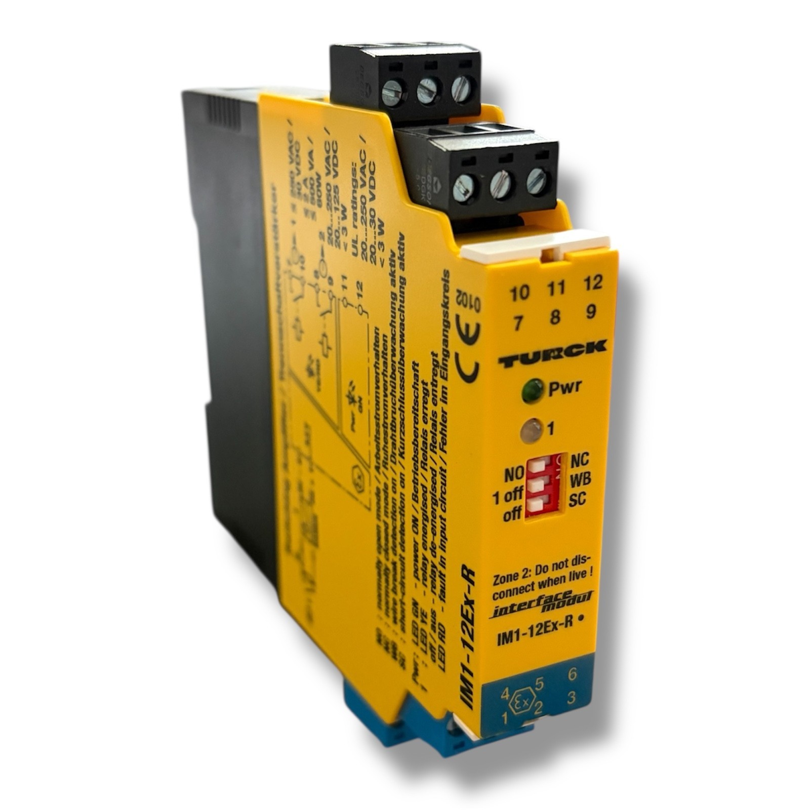 NEW Turck IM1-12Ex-R Isolating Switching Amplifier