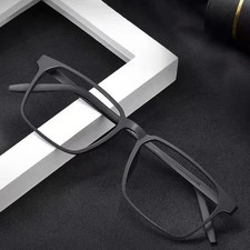 Progressive Multifocal Reading Glasses for Men Blue Light Blocking Titanium Arm 