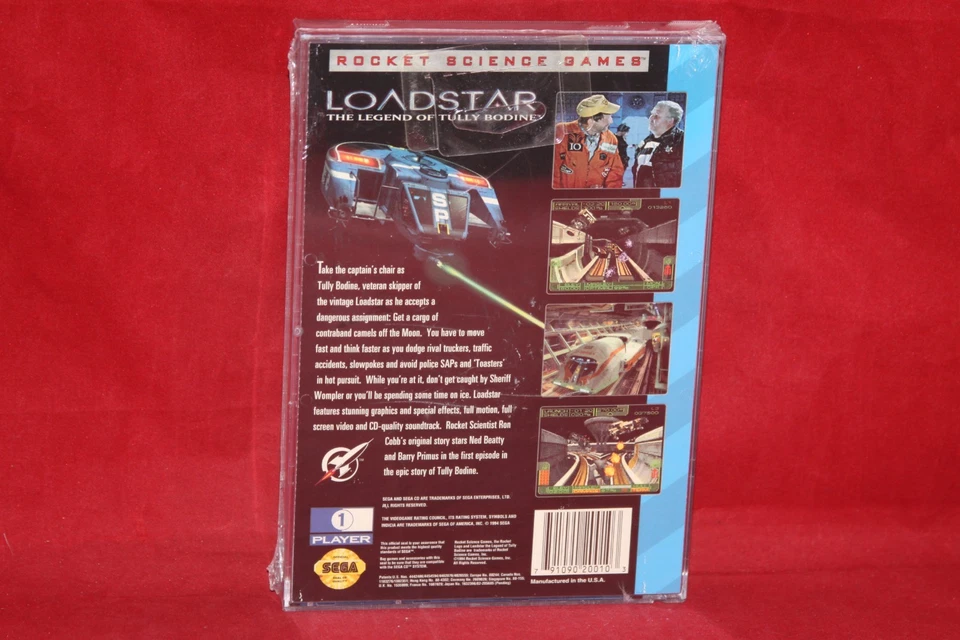 Loadstar: The Legend of Tully Bodine (Sega CD, 1994) Factory Sealed - Image 2 of 4