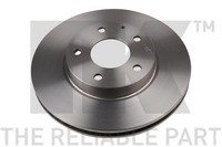 2X Bremsscheibe NK 203281 FüR Mazda CX BM DK BN Bmlfp Bmlfs BM4 BN4 Skyactiv