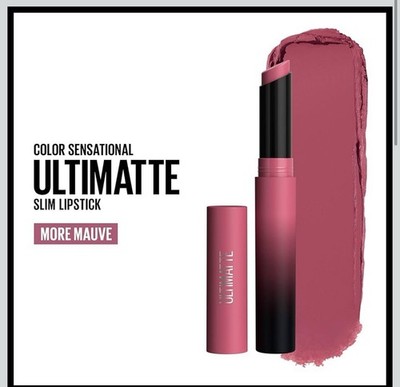 Maybelline New York Color Sensational Ultimatte Slim Lipstick More Mauve Matte