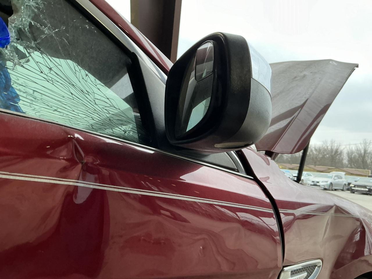 Passenger Side View Mirror Power With Puddle Lamp Fits 10-19 TAURUS 4732484