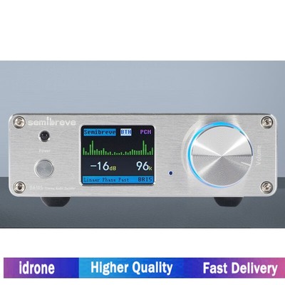 DA10S Dual ES9038Q2M DSD512 Bluetooth QCC3084 5.4 USB Audio Decoder HiFi DAC