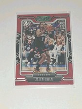 2021-22 Panini Chronicles - Playbook Jalen Green #266 Green (RC)