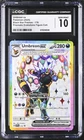 Umbreon Ex Prismatic Evolutions Figure Coll. Black Star Promos 176 NM CGC 10