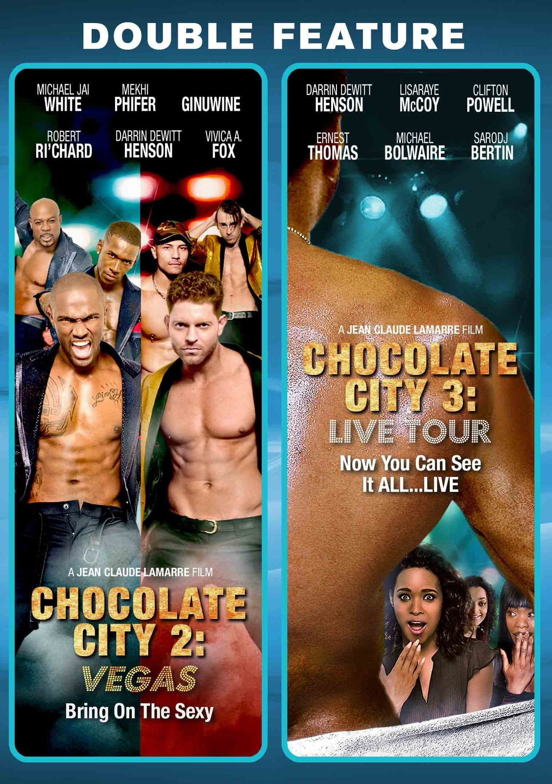 Chocolate City 2 Vegas & 3 Live Tour Double Feature DVD Starring Mel B