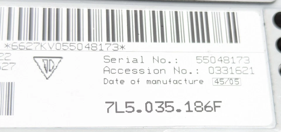 03-10 Porsche Cayenne S 955 957 Harman Becker unidad principal radio reproductor de CD fabricante de equipos originales Foto 2 de 4