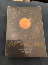Tanja Brock Astro-Cards Oracle Cards Tarot with Booklet-sealed New