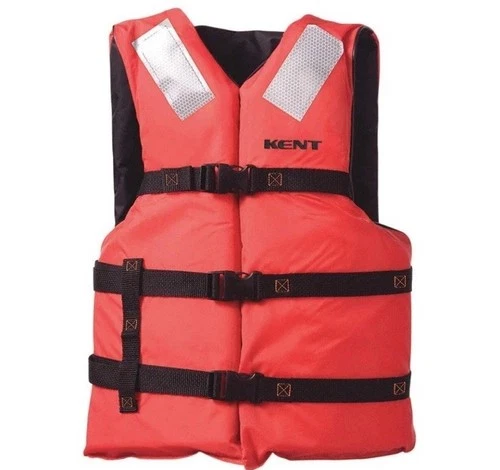 KENT SAFETY LIFE JACKET #150000-200-004-23/ Adult UNIV,Foam,OR - product listing photo