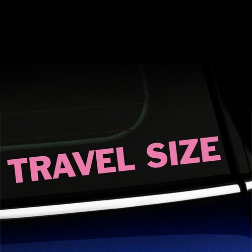 Travel Size - Funny Sticker Decal for Small Car MINI Cooper Fiat Beetle Smart - Picture 26 of 26