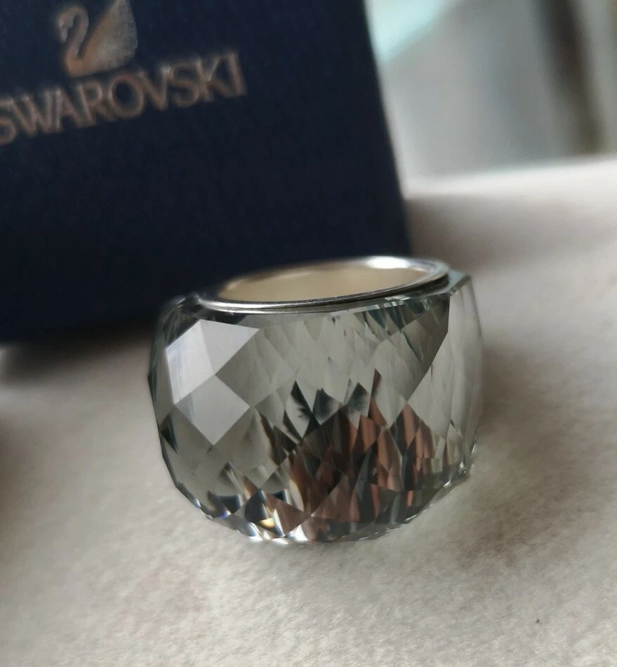 Swarovski Nirvana Ring Gr.55 Grau Gray 846388 eBay