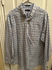 Chaps Mens 17 1/2X35 LS Classic Fit Oxford Shirt