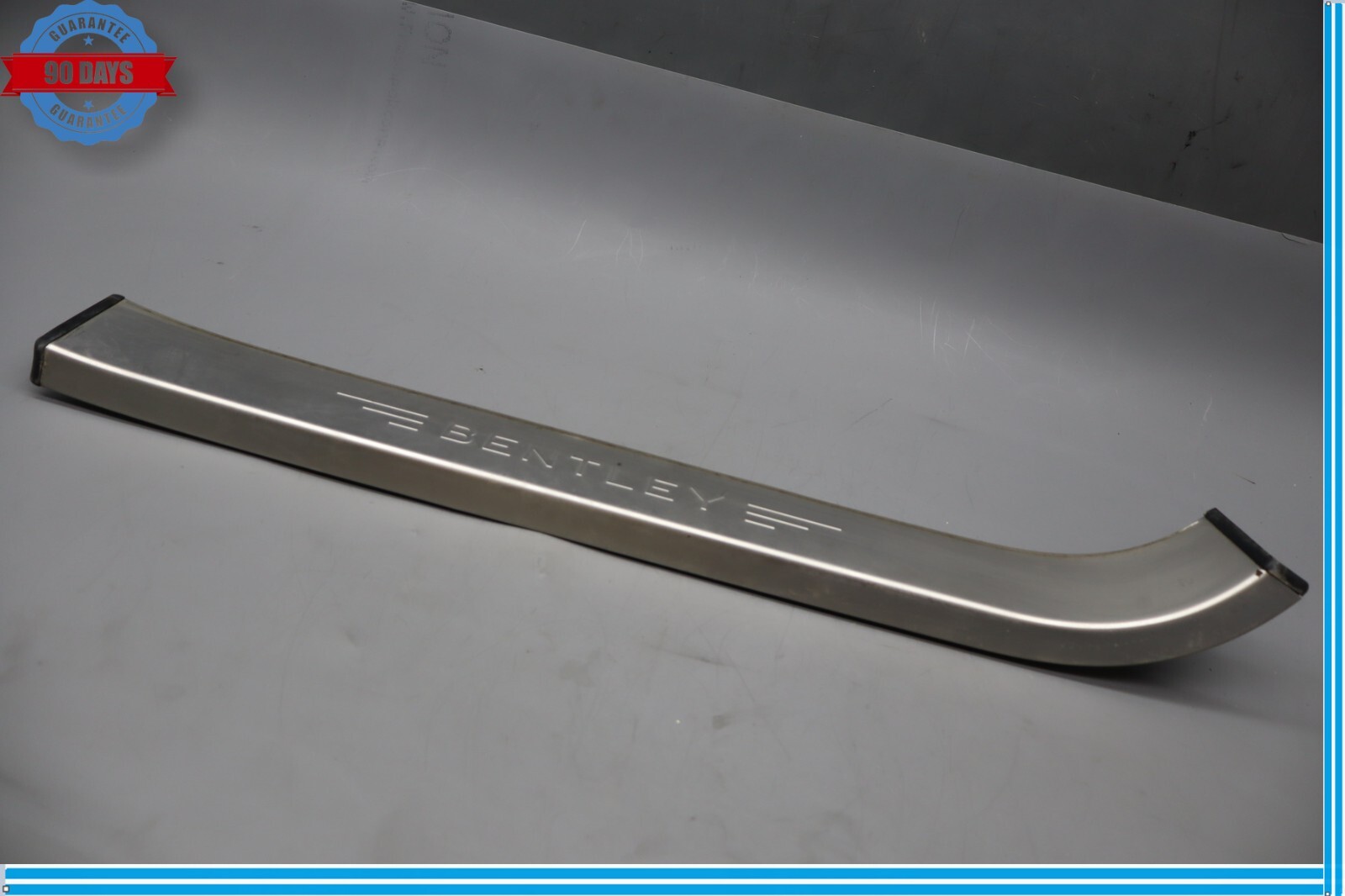06-12 Bentley Continental Front Right Door Sill Scuff Plate Trim Cover Oem
