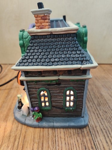 2014 Lemax Spooky Town Spooky Pets Boo-Tique #45668 Lighted Village House - Picture 3 of 24