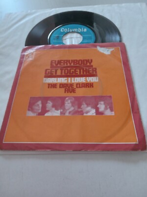 The Dave Clark Five   -  Everybody Get Together   7 ''  Vinyl