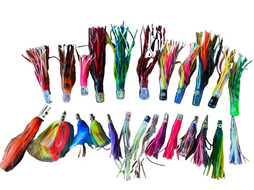 5 Pack Trolling Fishing Lures Mahi,ONO,Tuna,Dorado,Wahoo Lures Lot