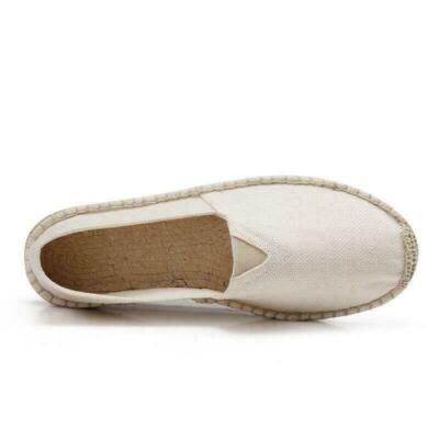 Fashion Mens Slip On Outdoor Handwork Fisherman Pumps Canvas  display picture 1