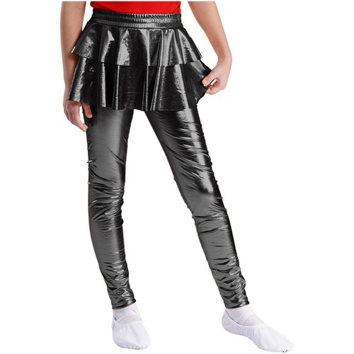 Kids Girls Pants Music Festivals Tights Culottes Trousers Jazz Costume Rumba - Picture 41 of 64