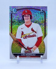 2023 Bowman Baseball LUIS RODRIGUEZ 1st Mega Box Refractor CARDINALS  
