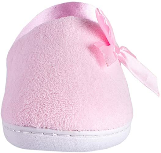 SAOLA KushyShoo Accoglienti Pantofole da Donna Scarpe da Casa per Interno Esterno con Suola Antiscivolo PinK