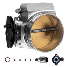 102mm Throttle Body Fit Gmc 3 Ls1 Ls2 Ls3 Ls6 Ls7 Lsx Billet Silver