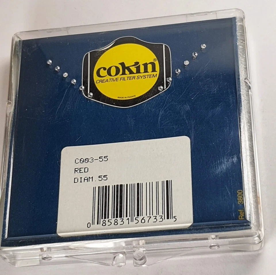 Cokin 55mm Red 2 R R-2 Color Conversion Glass Lens Filter 55 mm E55 E-55 France - Image 4 of 4