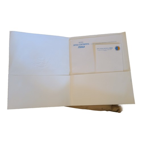 Hotel Inter-Continental Maui Stationary Set 1983 RARE FIND!!! - Picture 21 of 24
