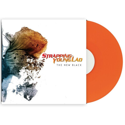 Strapping Young Lad ''The New Black'' neon orange vinyl LP [Devin Townsend]