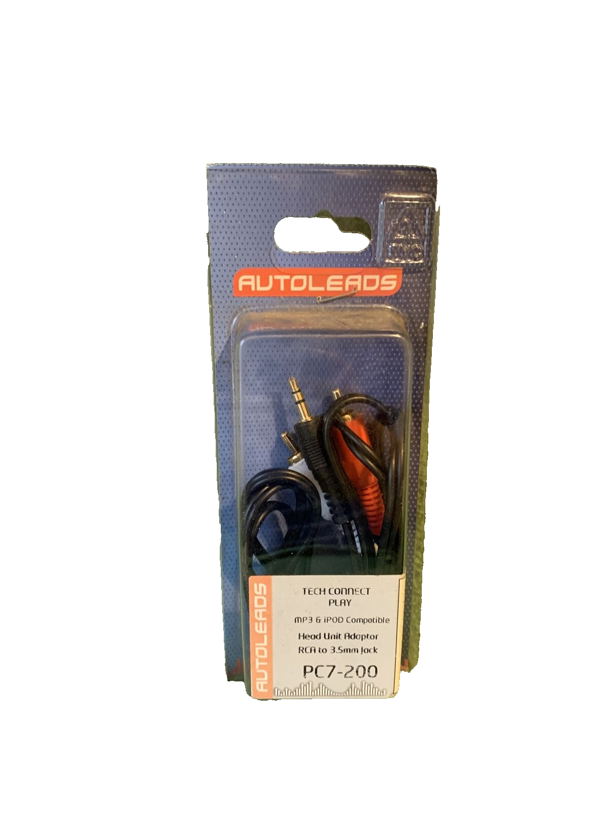 Autoleads PC7-200 Car Audio Lead 3.5MM Jack Ipod